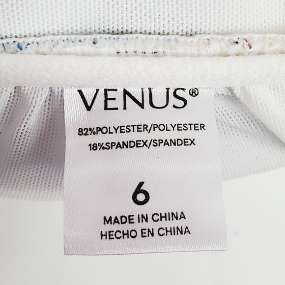 NWOT Venus Women's Ruffle Bandeau Tankini Top & Matching Bikini Bottoms - Picture 3 of 10